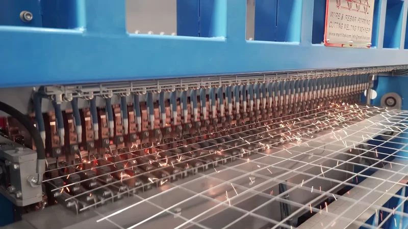 tillos welding unit for automatic mesh welding machine for mesh rolls